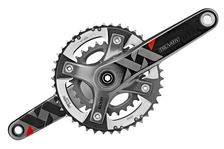 SRAM XXカーボンクランク 175mm 美品 TRUVATIV スラム トルバーティブ TRUVATIV クランクセット 30T 175mm SRAM dub BB付属